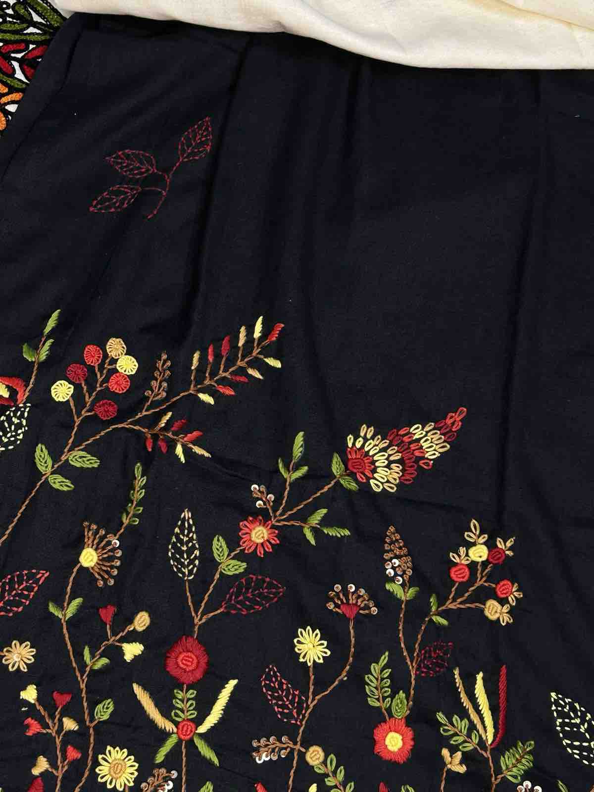 Contrast Charm Cotton Kurti 